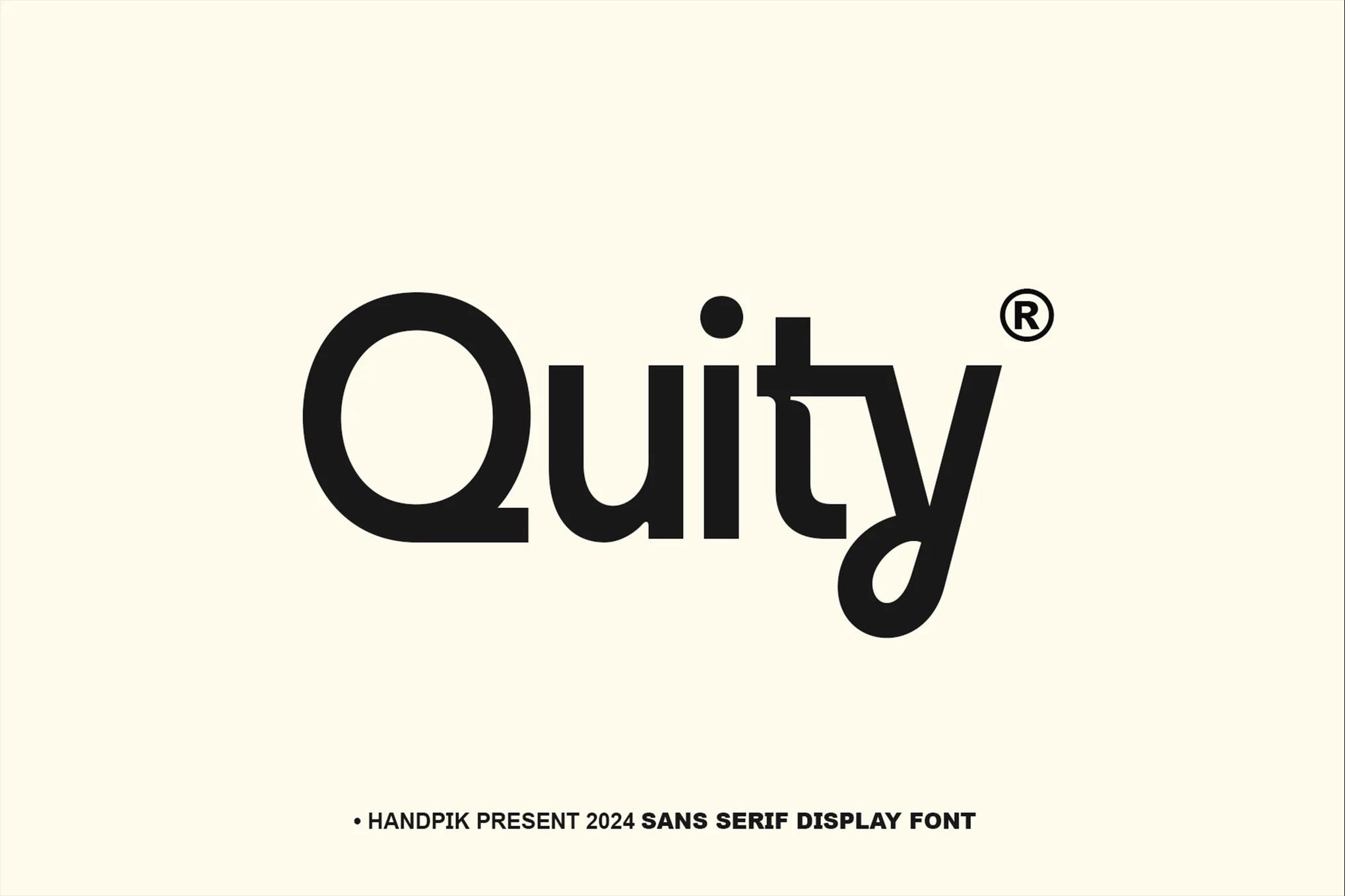 Quity Font