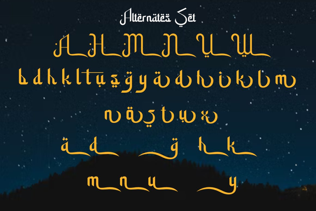 Ramadhan Amazing Font