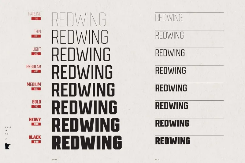 Redwing Font