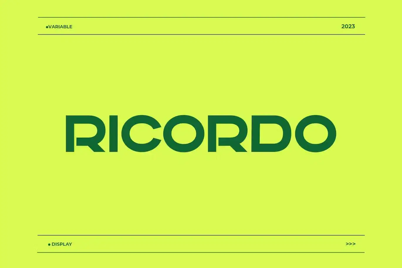 Ricordo Font