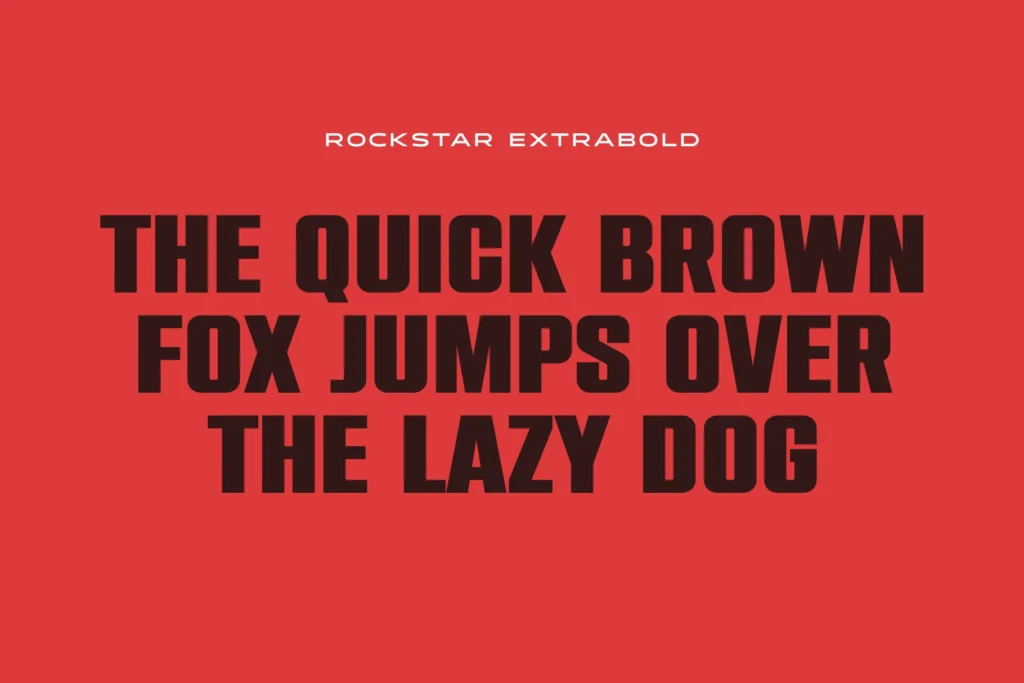 Rockstar Font