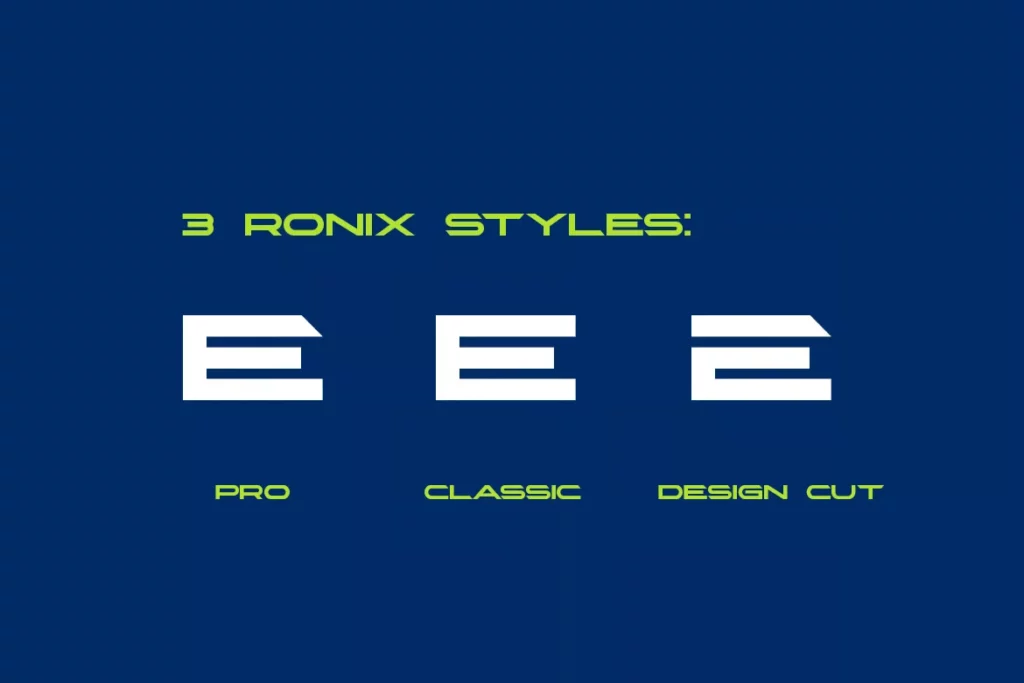 Ronix Font