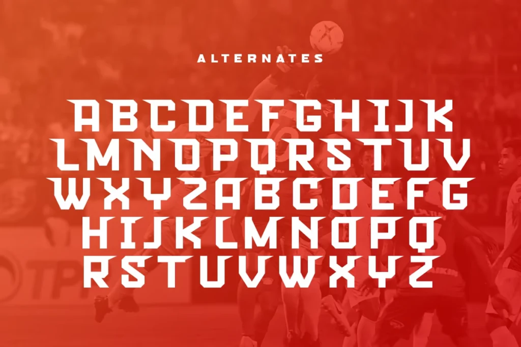 Soccer Font