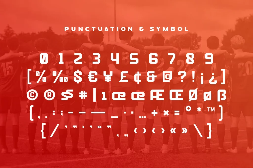 Soccer Font