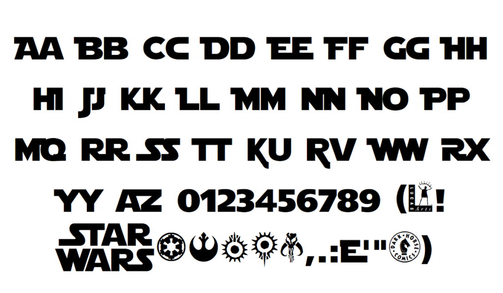 Star Jedi Font