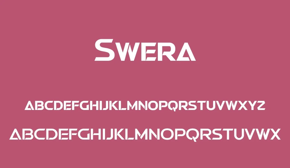 Swera Font