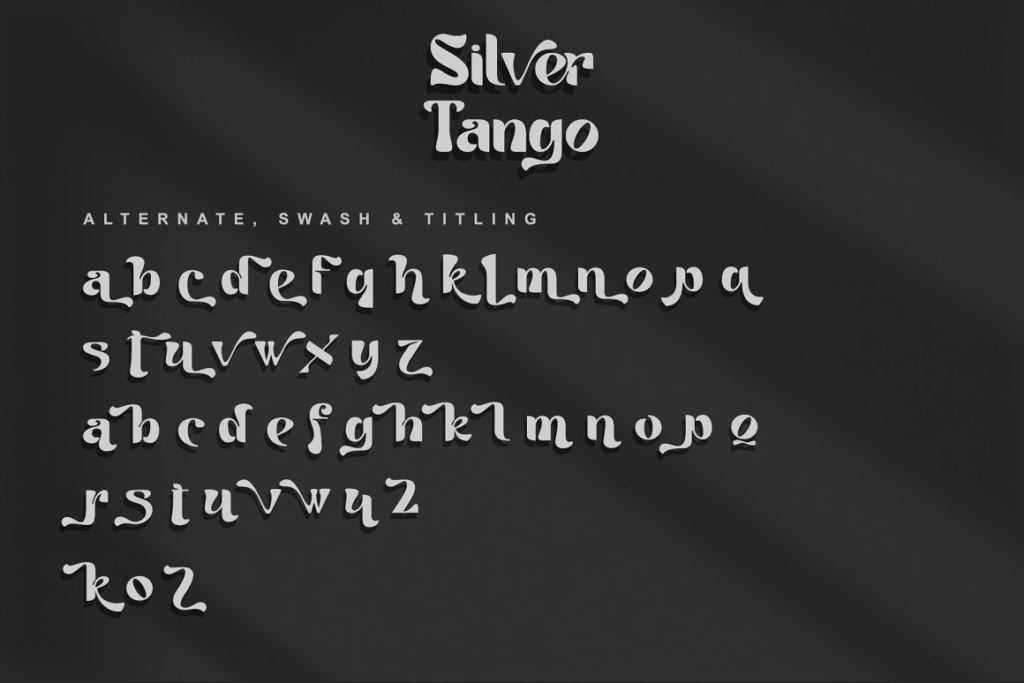 Tango Silver Font