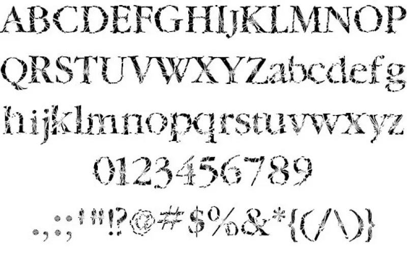 The Twilight Zone Font