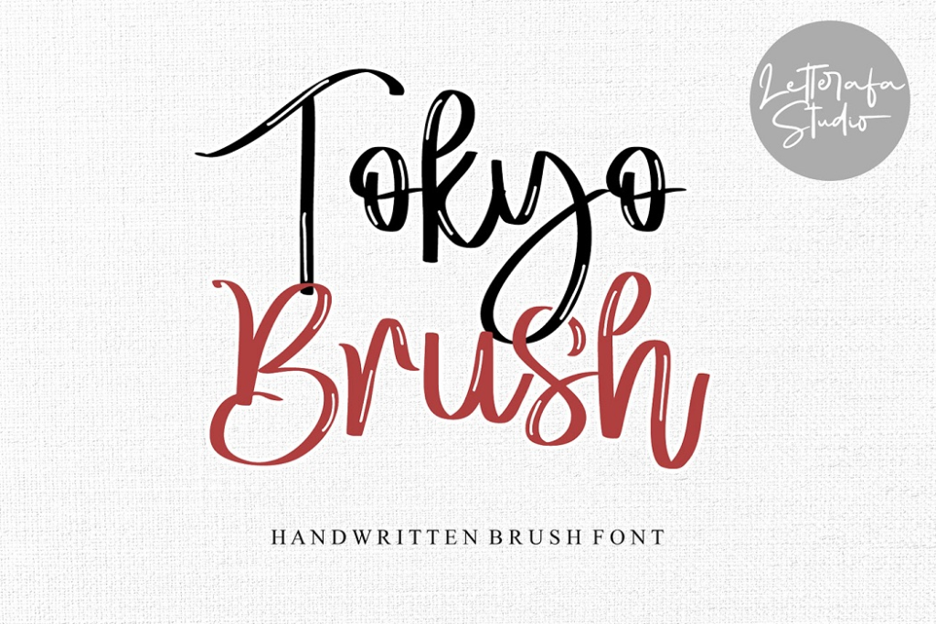 Tokyo Brush Font