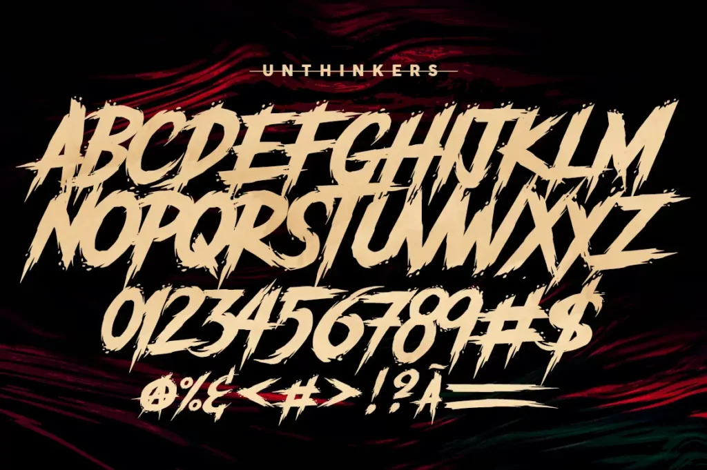 Unthinkers Font