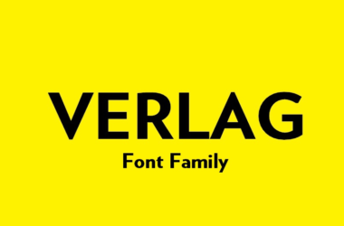 Verlag Font Family