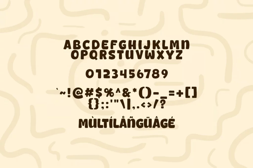 Winie Beige Font