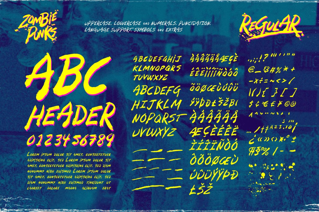 Zombie Punks Font