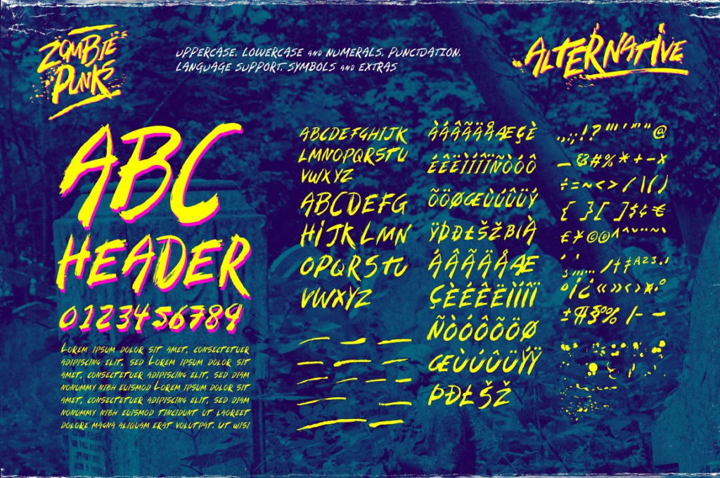 Zombie Punks Font