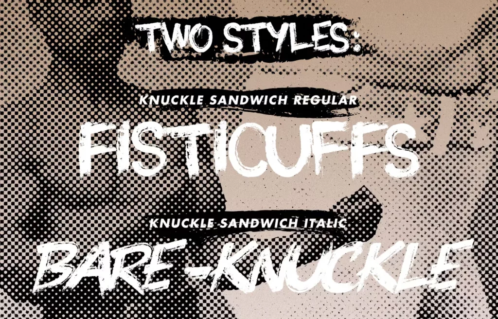 Knuckle Sandwich Font