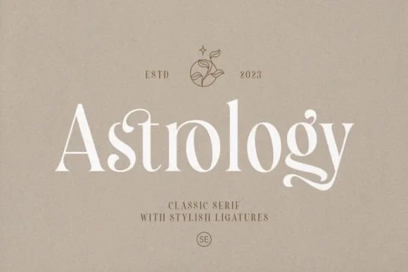 Astrology Font