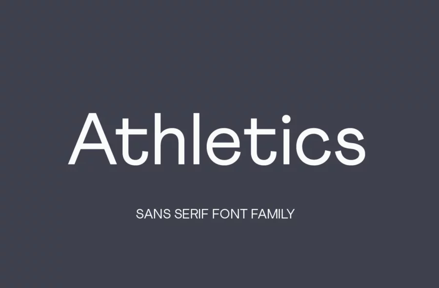 Athletics Font