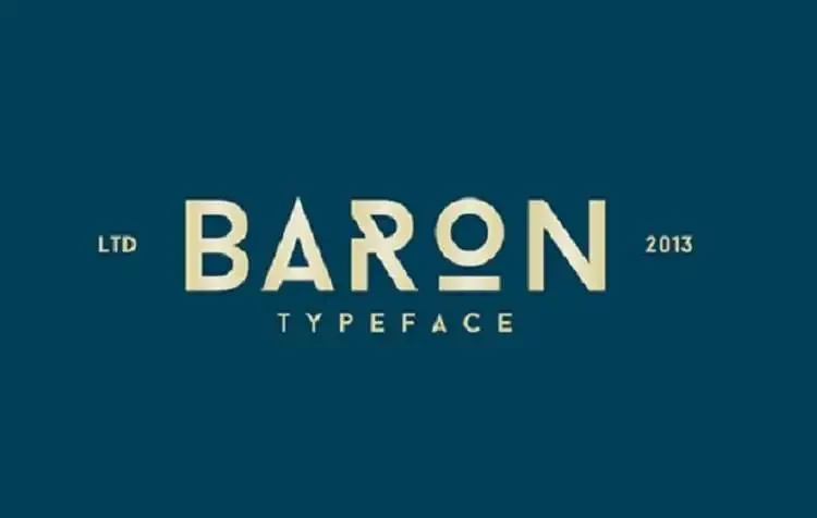 Baron Neue Font