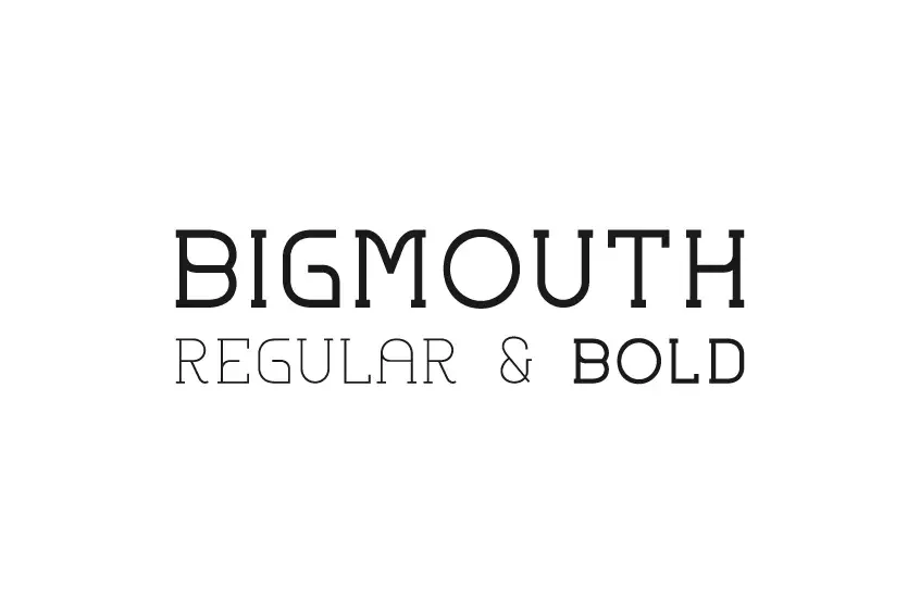 Free Download Bigmouth Font