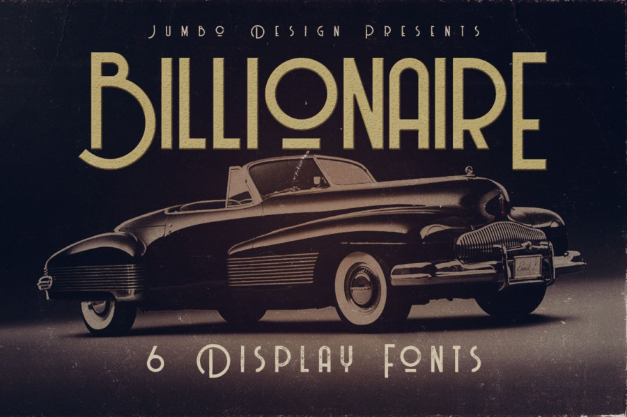 Free Download Billionaire Display Font