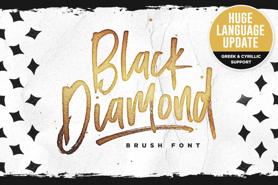 Free Download Black Diamond Font