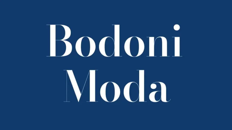 Bodoni Moda Font