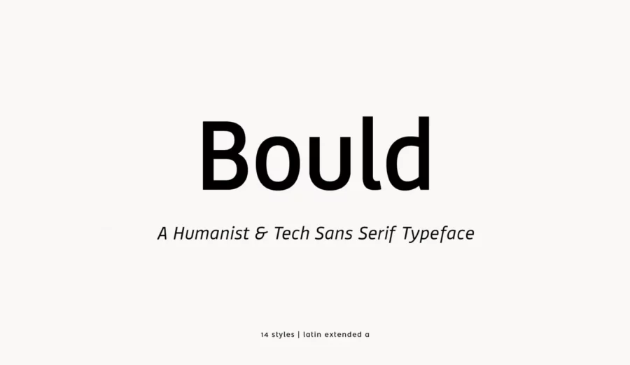 Bould Font