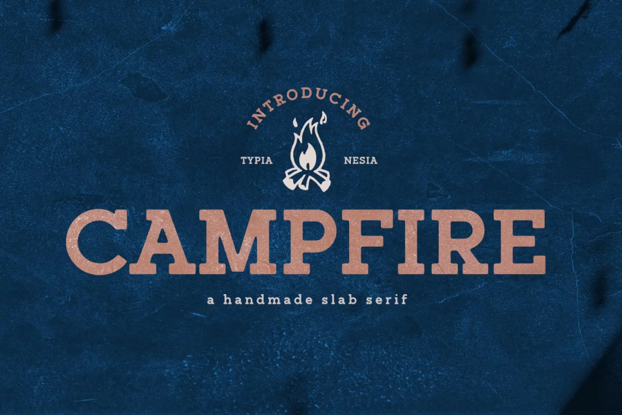 Free Download Campfire Font