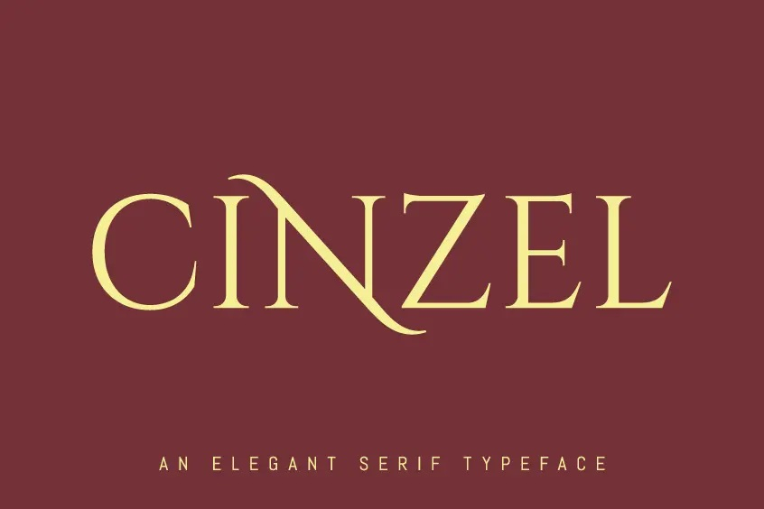 Free Download Cinzel Font