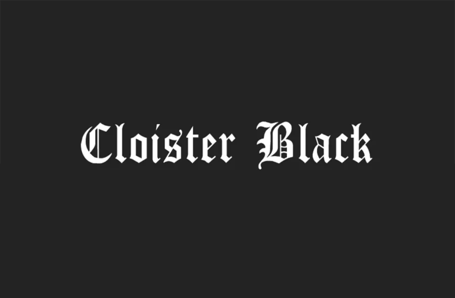 Cloister Black Font