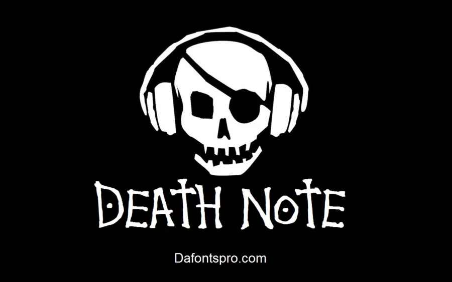 Free Download Death Note Font