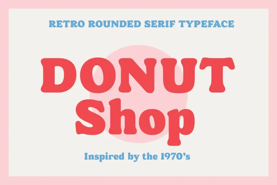 Free Download Donut Shop Font