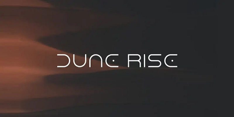 Free Download Dune Rise Font