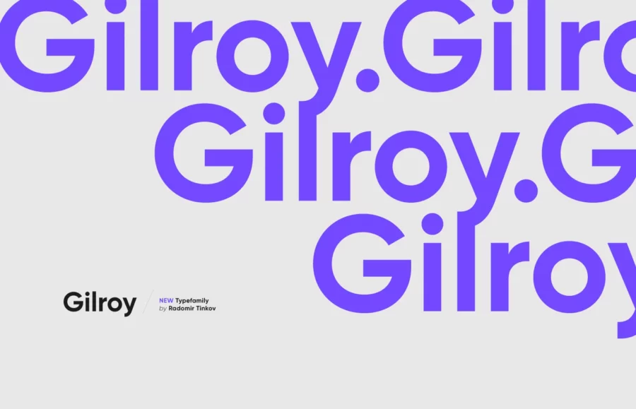 Gilroy Font Family