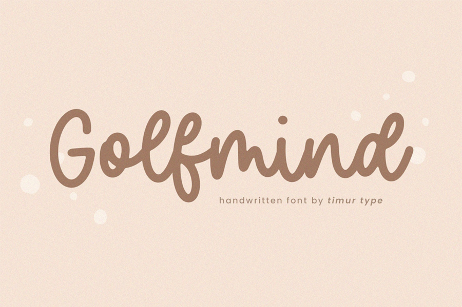 Free Download Golfmind Font