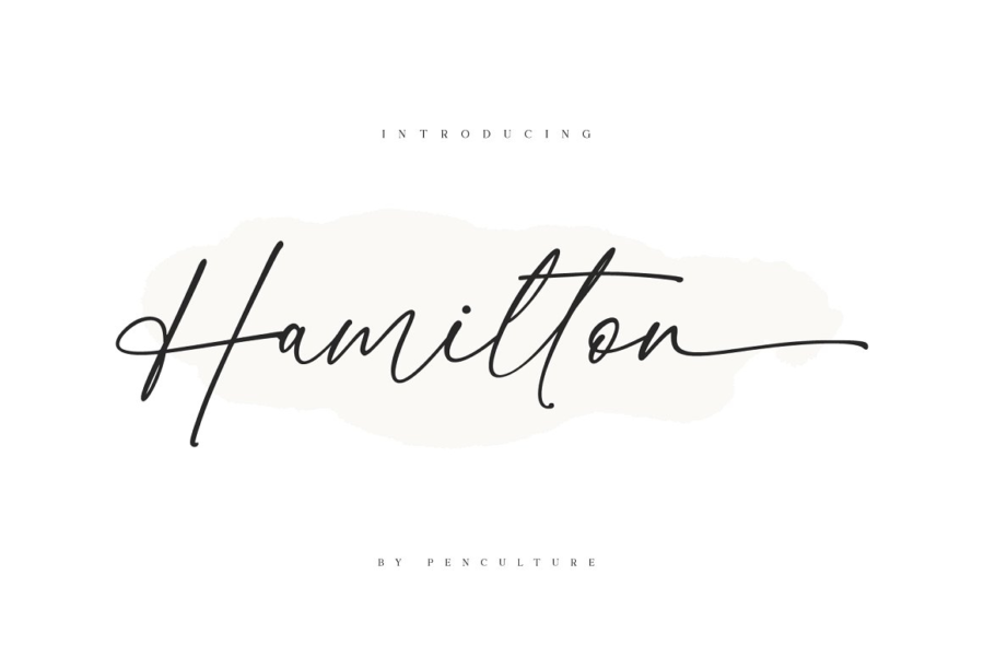 Free Download Hamilton Font