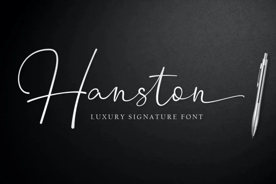 Hanston Font