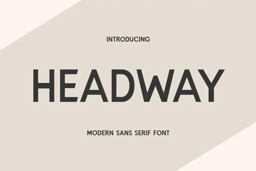 Headway Font