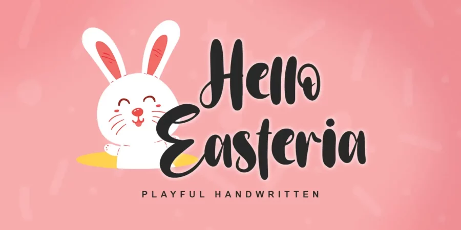 Free Download Hello Easteria Font