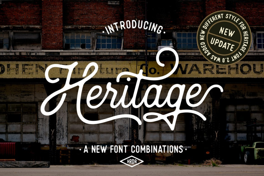 Free Download Heritage Font