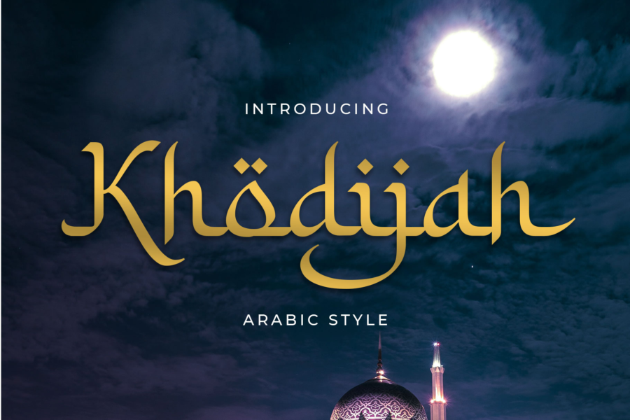 Free Download Khodijah Arabic Font