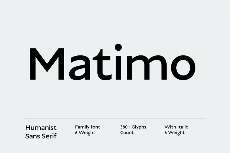 Matimo Font Family