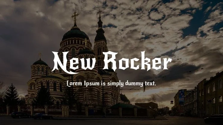 Free Download New Rocker Font
