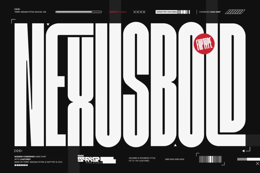 Nexusbold Font