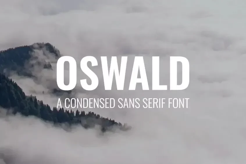 Oswald Font Family