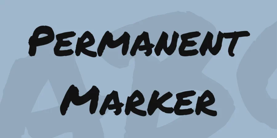 Permanent Marker Font