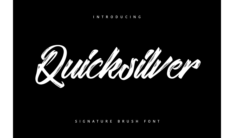 Quicksilver Font