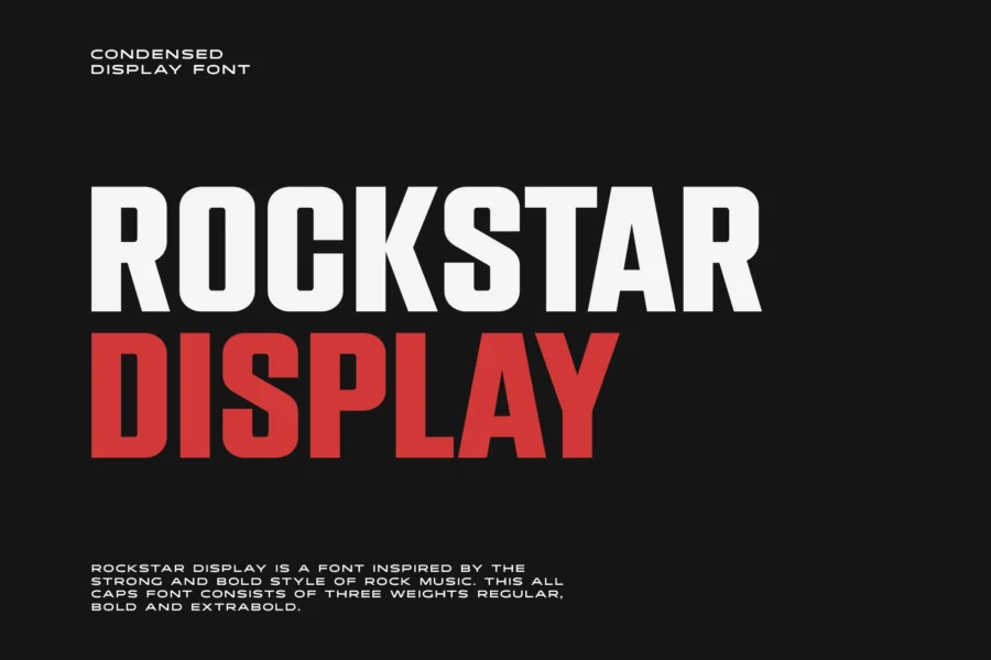Free Download Rockstar Font