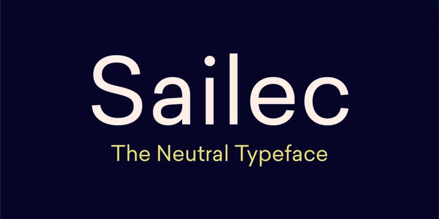 Sailec Font Family