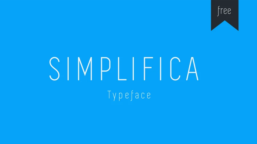 Free Download Simplifica Font